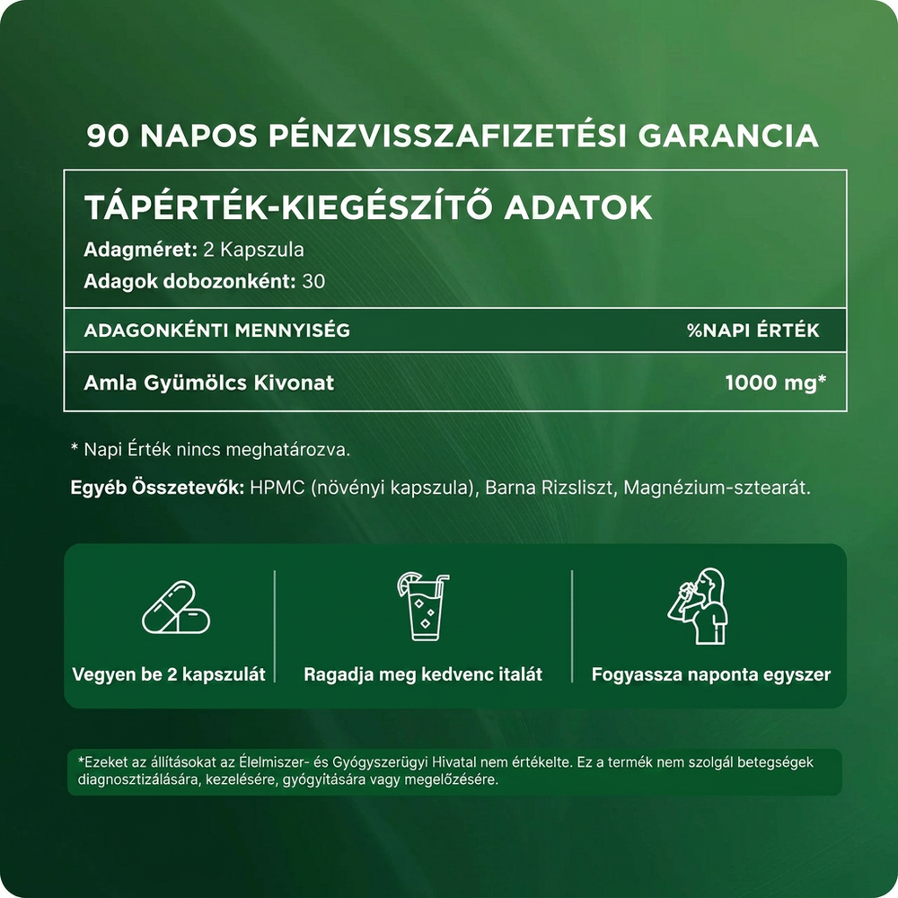 Amla Szupergyümölcs Kapszulák